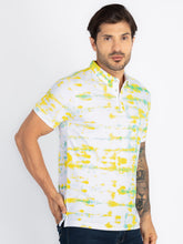 Mens All Over Printed Polo T-Shirt